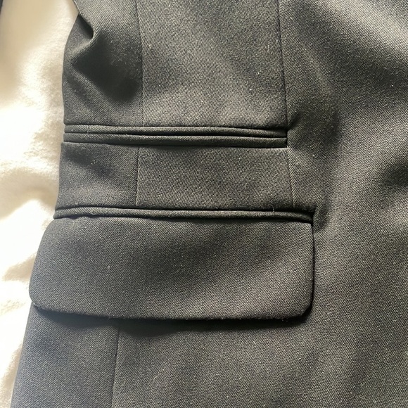 Express Black Tailored Single Button Blazer - Picture 6 of 11